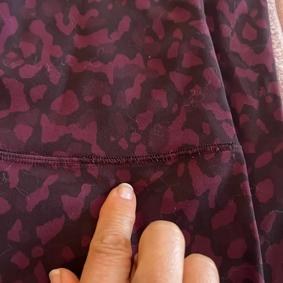 Lululemon Align Pant II 25" Formation Camo Dark Adobe Multi, size 4.